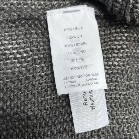 J. Crew NWOT Linen Knit Sleeveless Top Sz M - Picture 5 of 5